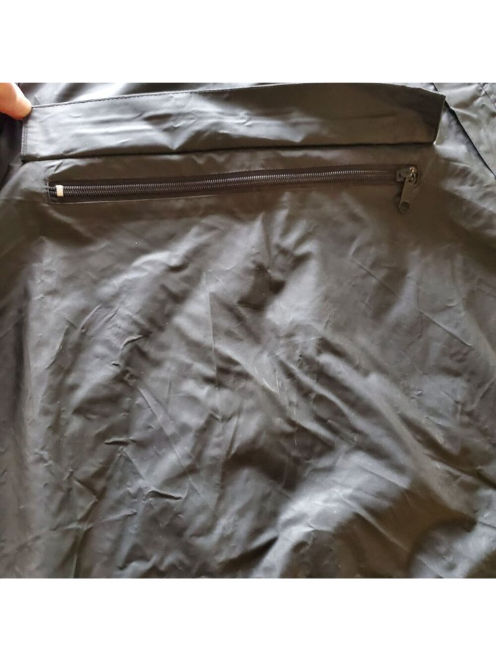 Xena Warrior Princess Pullover Windbreaker Black Purple XXL Parka Rain Coat 90s - Picture 8 of 14